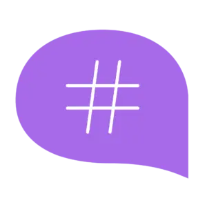 Social Medicine hashtag icon
