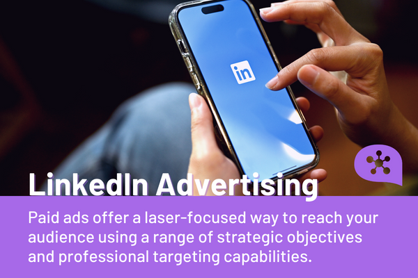 Person on their mobile phone about to open the LinkedIn app