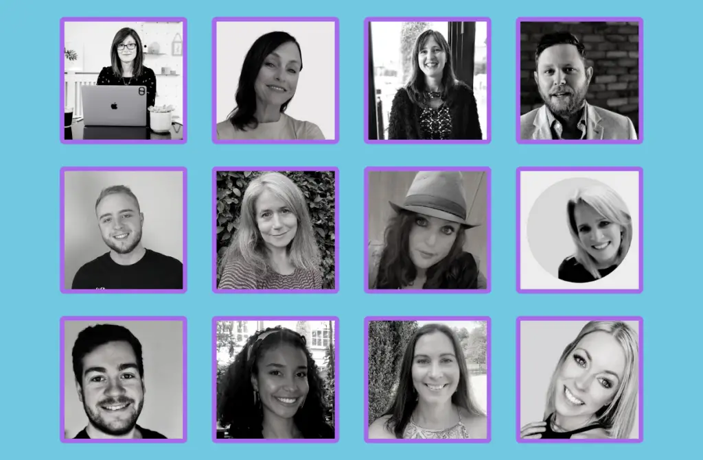 Our Marketing Agency Team - a series of profile pictures of some of our team members